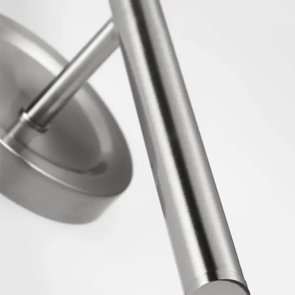 Egmont Tall Sconce in Brushed Nickel - Image 11