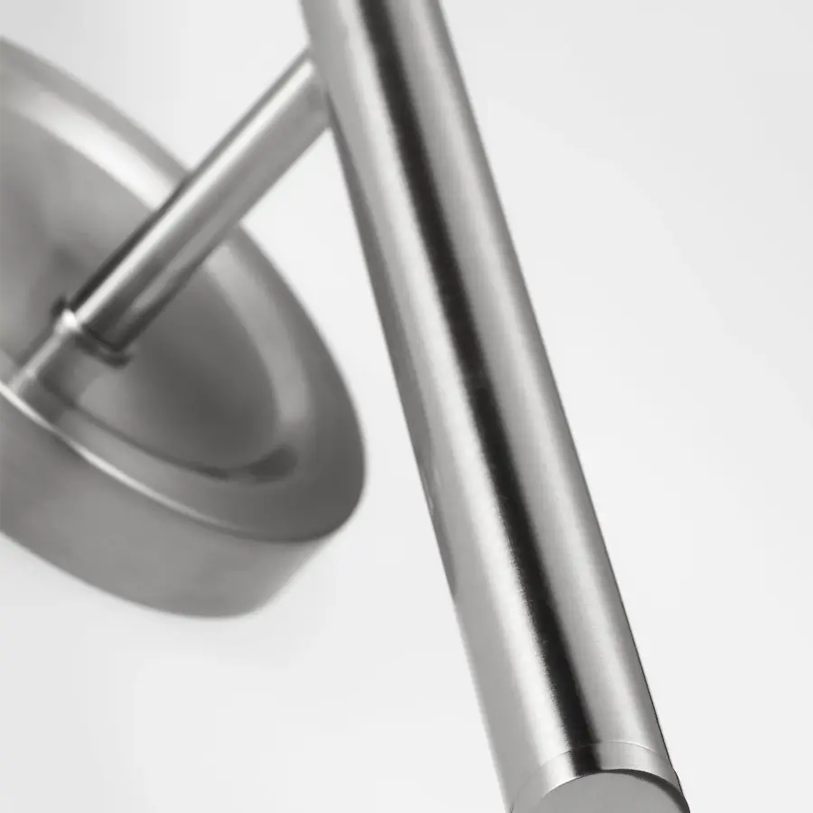 Egmont Tall Sconce in Brushed Nickel - Image 11