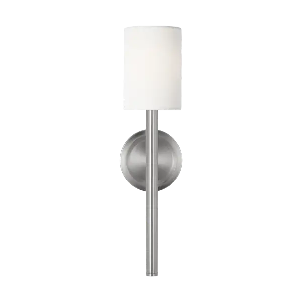 Egmont Tall Sconce in Brushed Nickel - Image 5