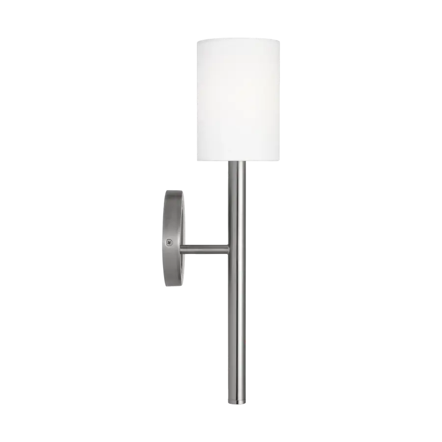 Egmont Tall Sconce in Brushed Nickel - Image 7
