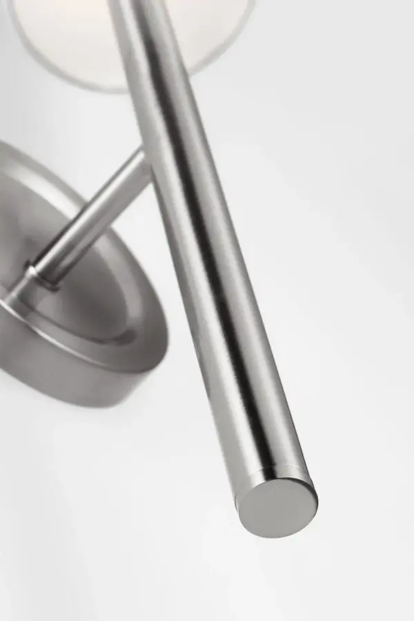 Egmont Tall Sconce in Brushed Nickel - Image 10