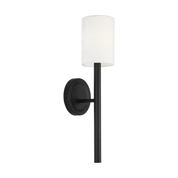 Egmont Tall Sconce in Midnight Black - Image 3