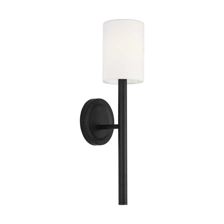 Egmont Tall Sconce in Midnight Black - Image 3