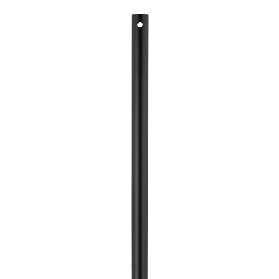 12" Universal Downrod in Matte Black