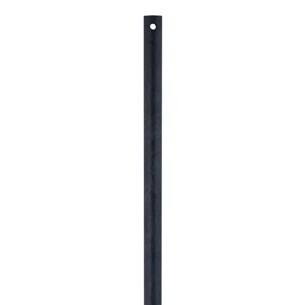This 12-inch downrod provides the perfect solution for achieving optimal ceiling fan height in rooms with taller ceilings. The dark weathered zinc finish complements industrial and contemporary interiors.