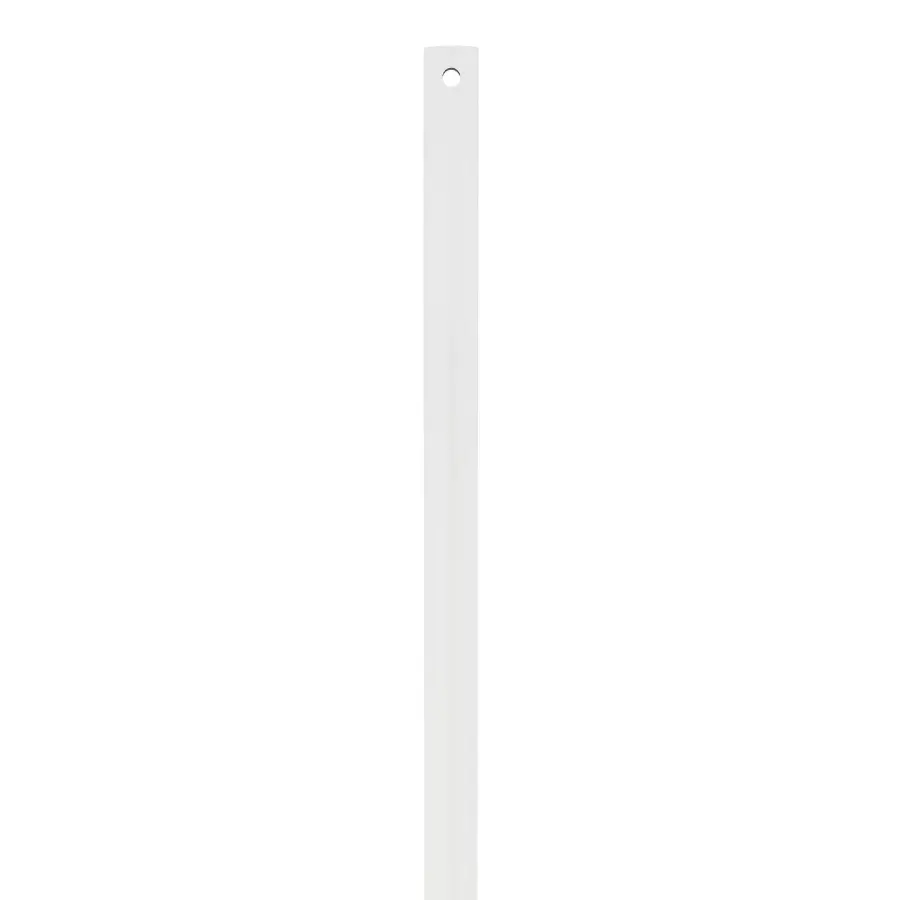 Universal 12" Downrod in Matte White