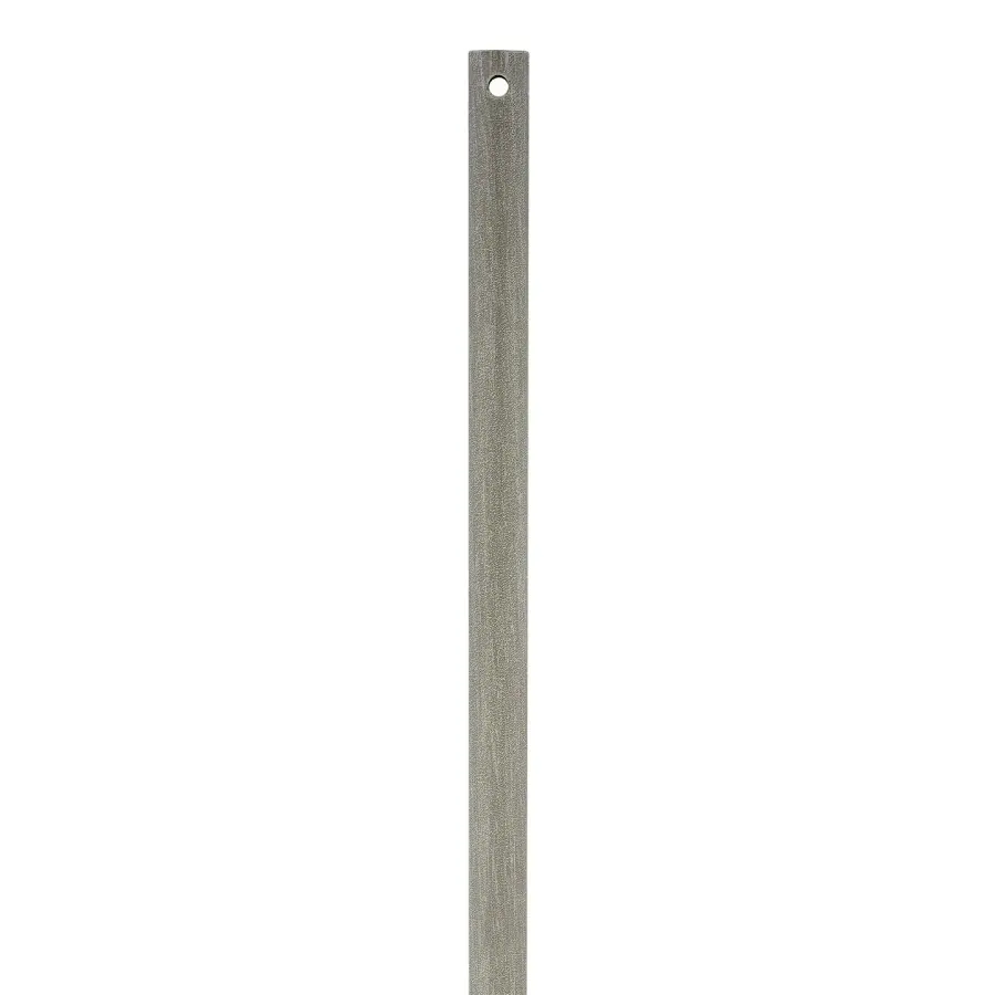 12" Universal Downrod in Washed Grey