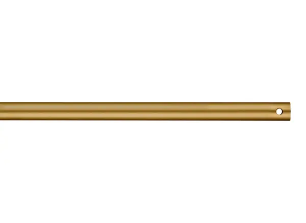 This 36-inch downrod provides the perfect solution for rooms with high ceilings, allowing optimal fan blade clearance and air circulation. The burnished brass finish adds warmth and coordinates beautifully with contemporary and traditional fan designs.
