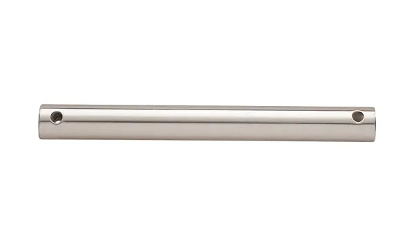 This 36-inch downrod provides the perfect solution for rooms with high ceilings, allowing proper fan placement for maximum air circulation and comfort. The brushed steel finish complements contemporary and transitional interiors.