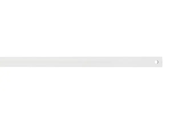 This 72-inch downrod provides the necessary extension for ceiling fans in rooms with high ceilings, ensuring optimal air circulation and proper clearance. The matte white finish integrates seamlessly with most fan designs.