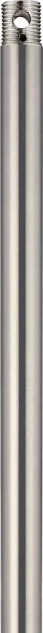 Threaded Fan Downrod 18" - Brushed Nickel