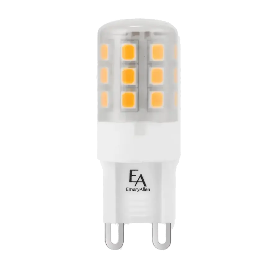G9 T4 3W LED Bulb - 2700K Frosted