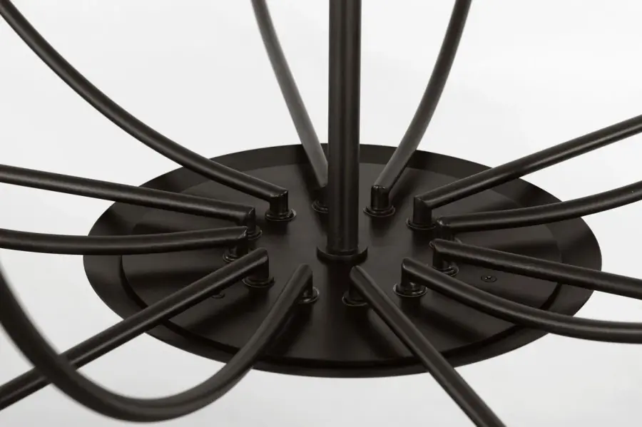 Lois 48" Chandelier in Aged Iron - Image 2