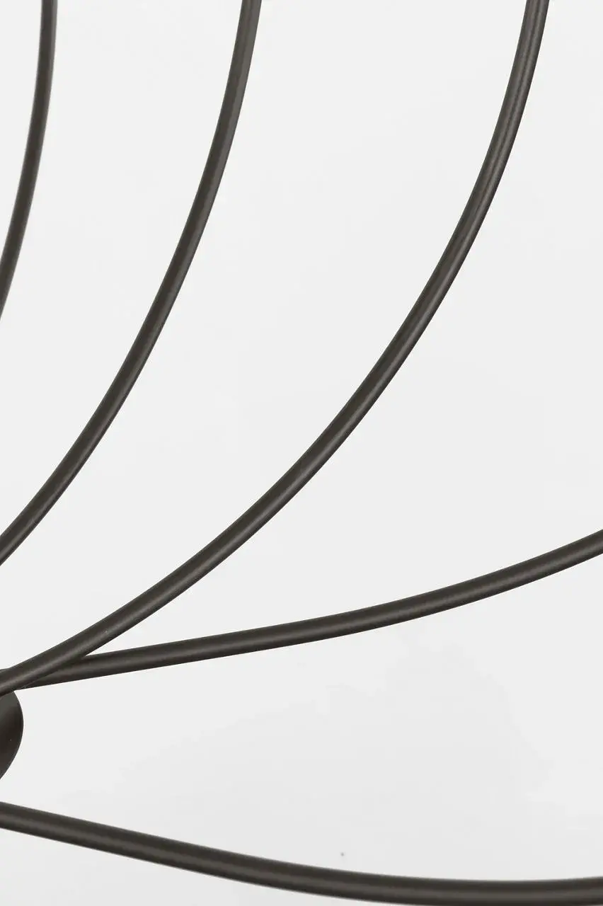 Lois 48" Chandelier in Aged Iron - Image 3
