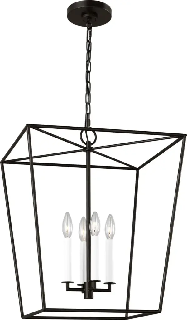 Viota Medium Lantern in Aged Iron - Image 3