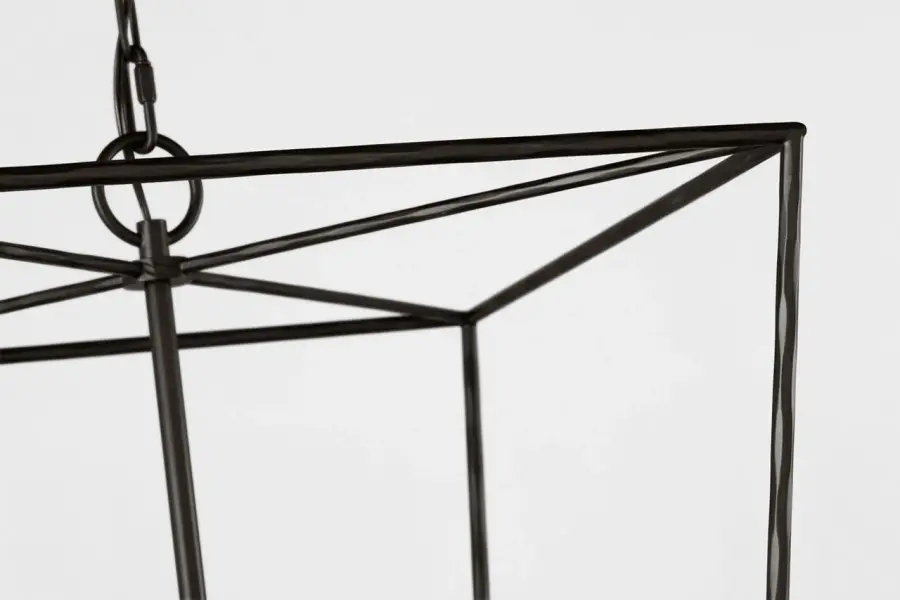 Viota Medium Lantern in Aged Iron - Image 6
