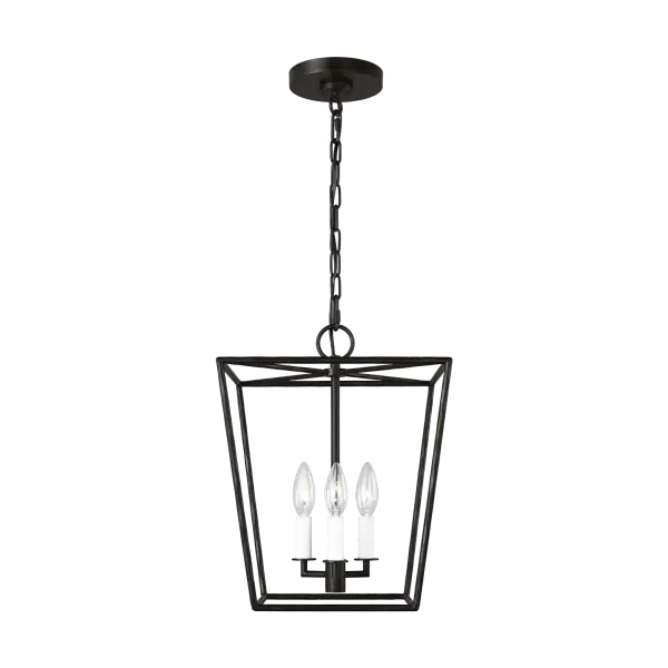 Viota Small Lantern in Aged Iron - Image 1