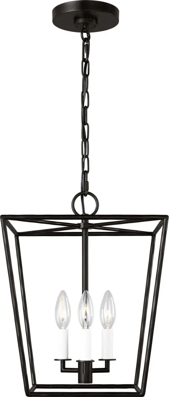 Viota Small Lantern in Aged Iron - Image 2