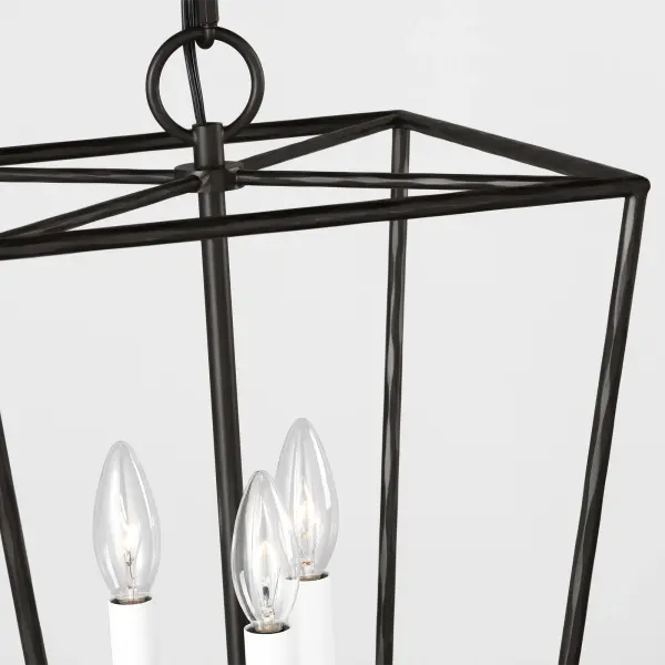 Viota Small Lantern in Aged Iron - Image 11