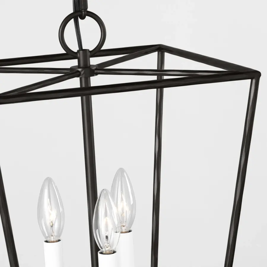 Viota Small Lantern in Aged Iron - Image 11