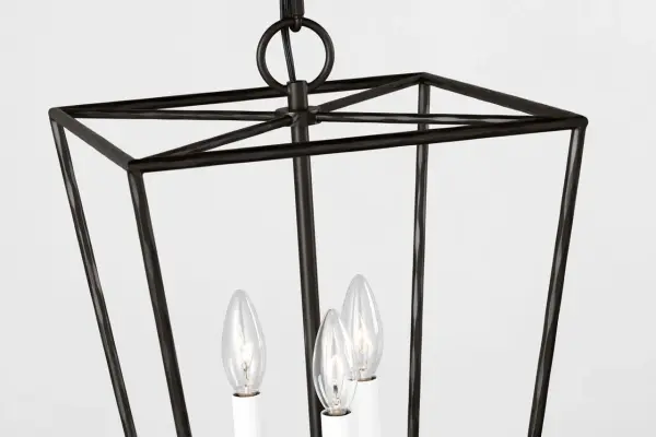 Viota Small Lantern in Aged Iron - Image 16