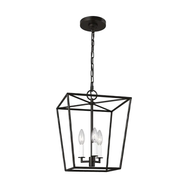 Viota Small Lantern in Aged Iron - Image 3