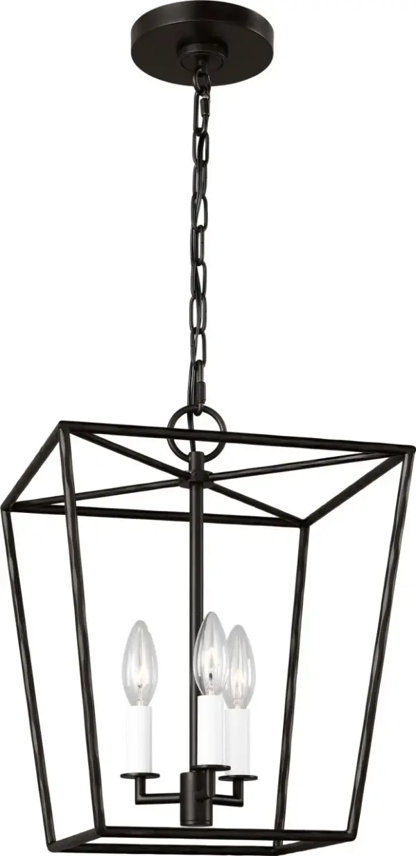 Viota Small Lantern in Aged Iron - Image 4