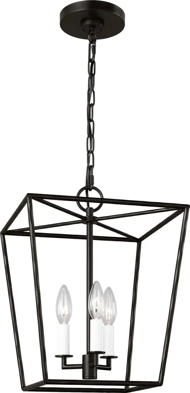 Viota Small Lantern in Aged Iron - Image 4