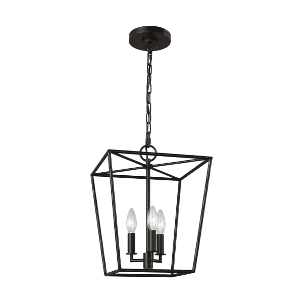 Viota Small Lantern in Aged Iron - Image 5