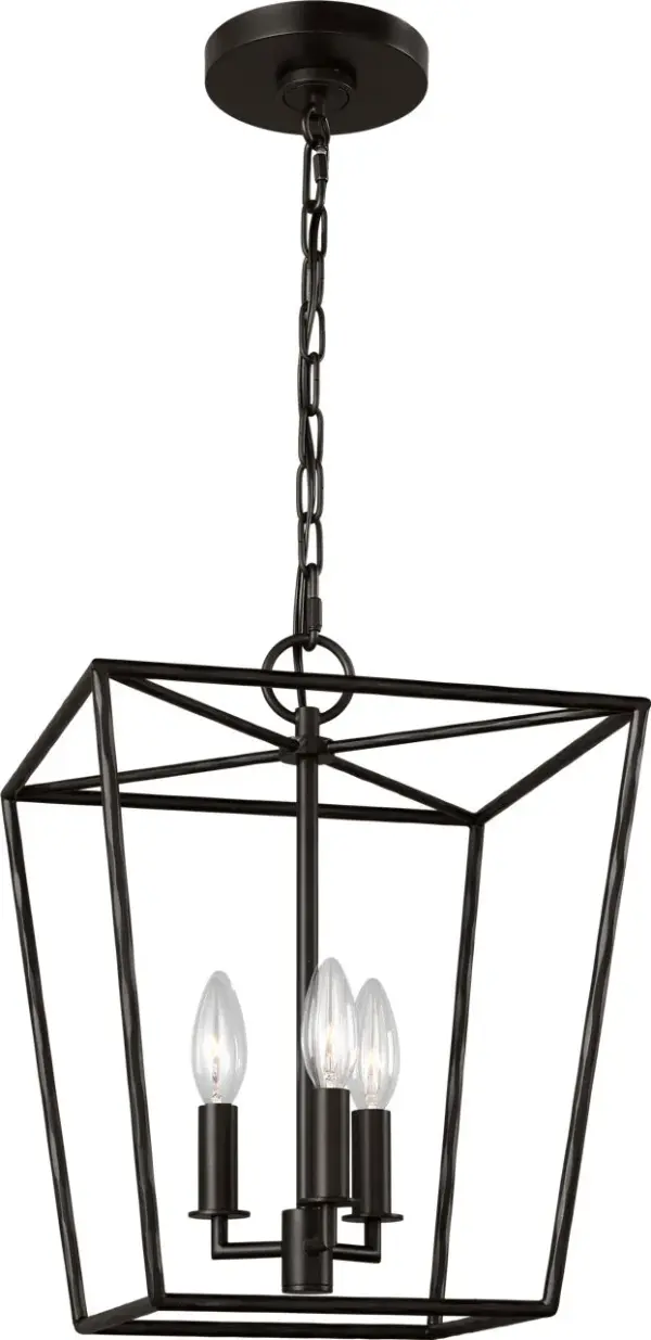 Viota Small Lantern in Aged Iron - Image 6