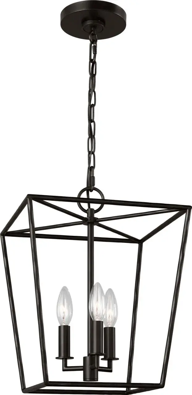 Viota Small Lantern in Aged Iron - Image 6
