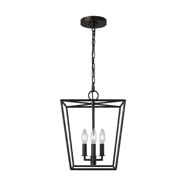 Viota Small Lantern in Aged Iron - Image 9