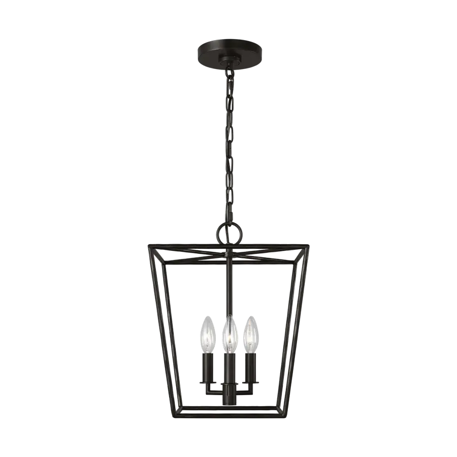 Viota Small Lantern in Aged Iron - Image 9