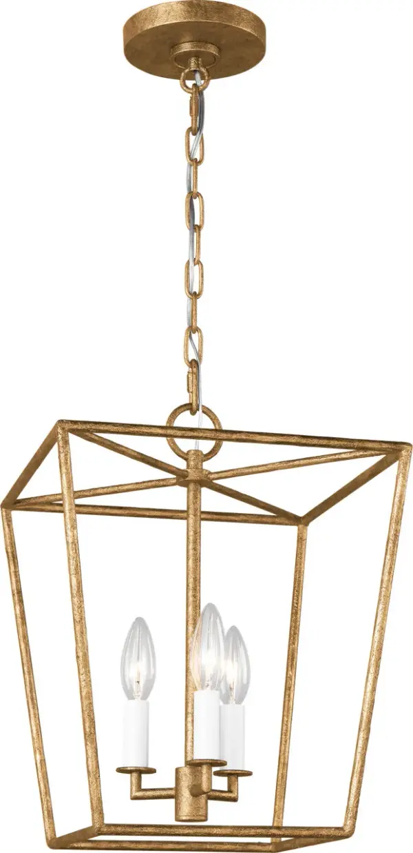 Viota Small Lantern in Casted Gild - Image 4