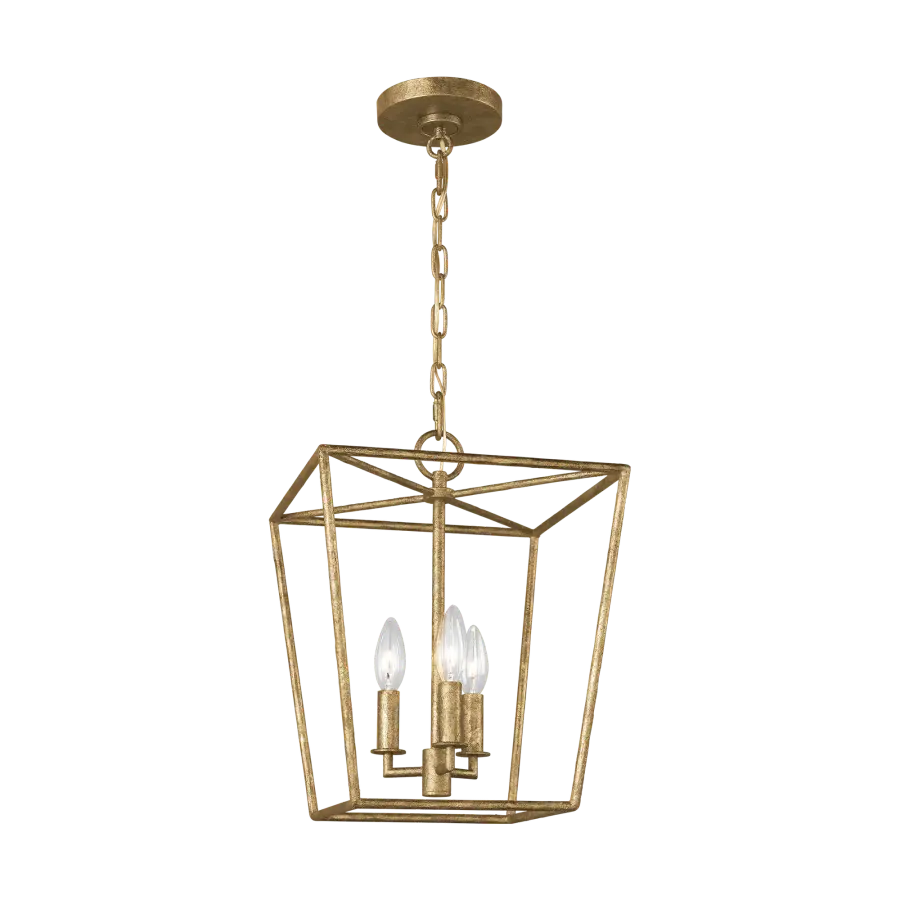 Viota Small Lantern in Casted Gild - Image 5