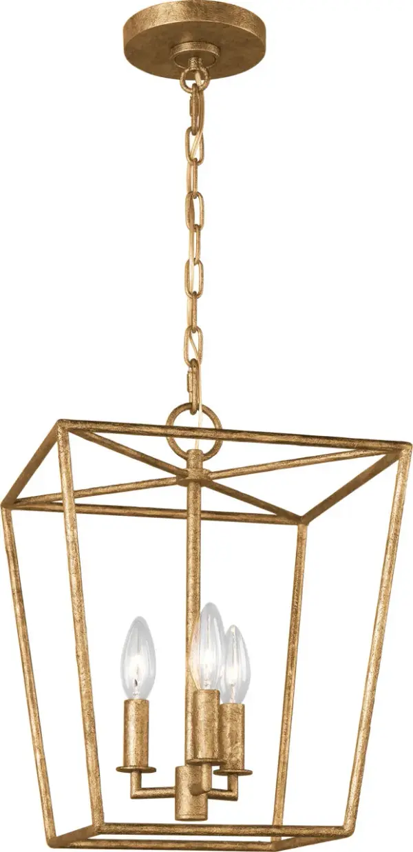 Viota Small Lantern in Casted Gild - Image 6