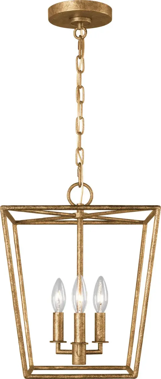 Viota Small Lantern in Casted Gild - Image 8