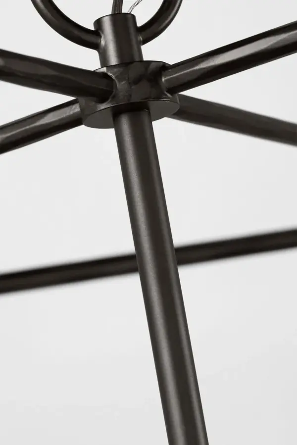 Viota Large Lantern in Aged Iron - Image 8