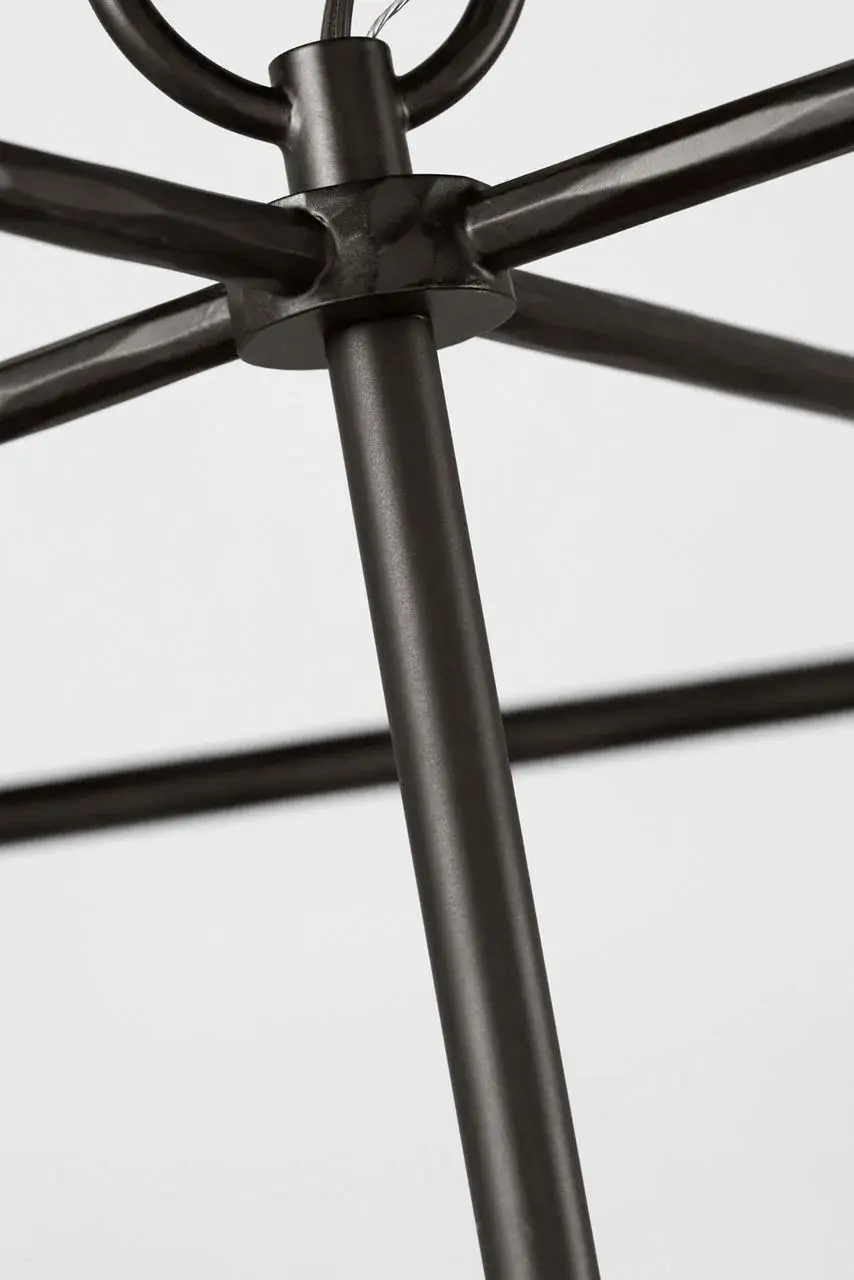 Viota Large Lantern in Aged Iron - Image 8