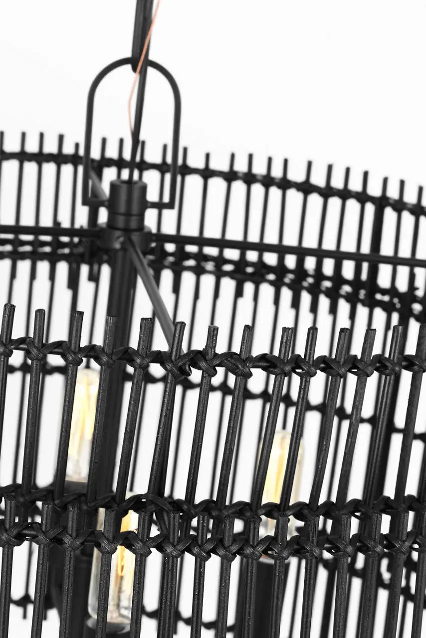 Elio Medium Hanging Shade in Aged Iron - Image 3