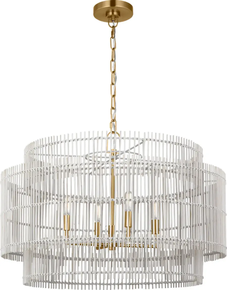Elio Large Hanging Shade in Burnished Brass - Image 2