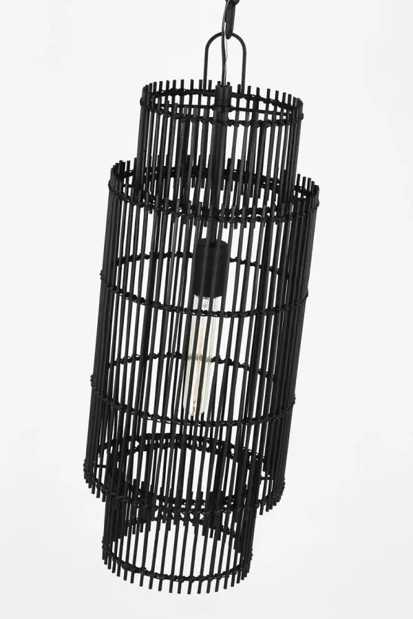 Elio Small Hanging Shade in Aged Iron - Image 3