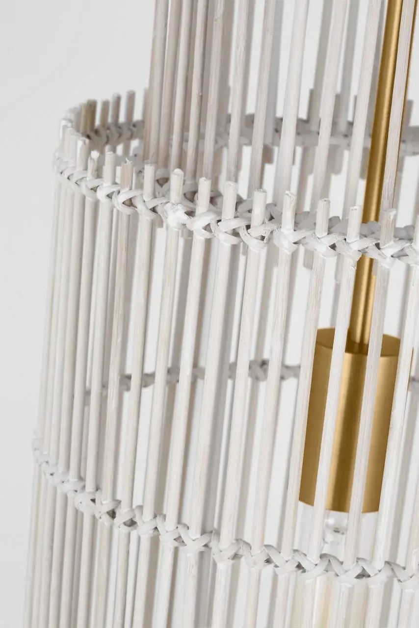 Elio Small Hanging Shade in Burnished Brass - Image 3