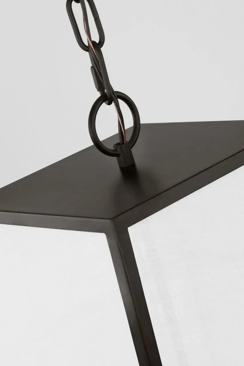 Arnio Large Pendant in Aged Iron - Image 4