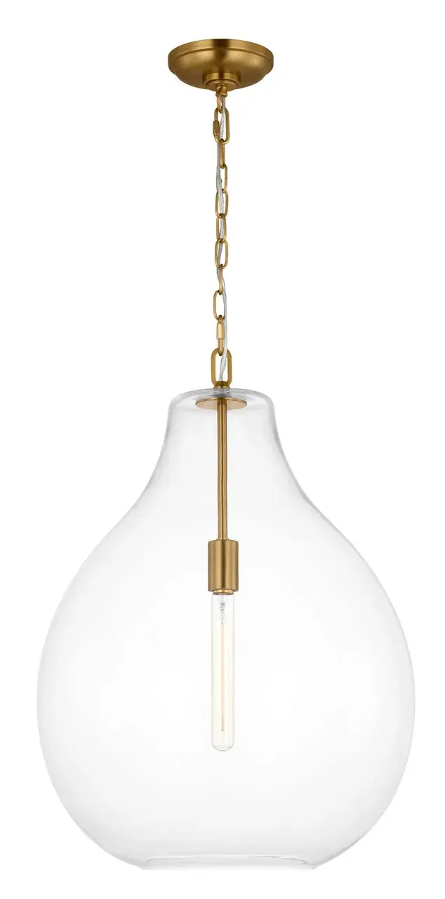 Magnus Extra Large Pendant in Burnished Brass - Image 1