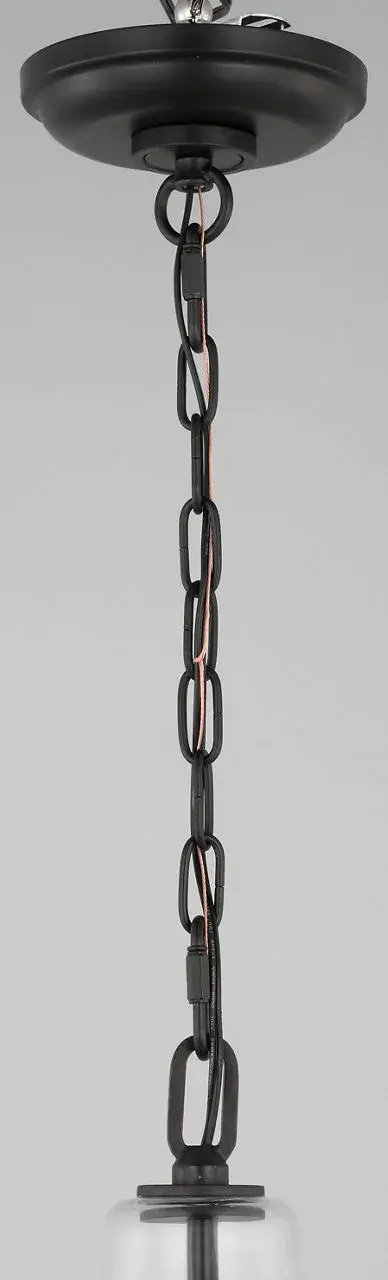 Magnus Large Pendant in Aged Iron - Image 2