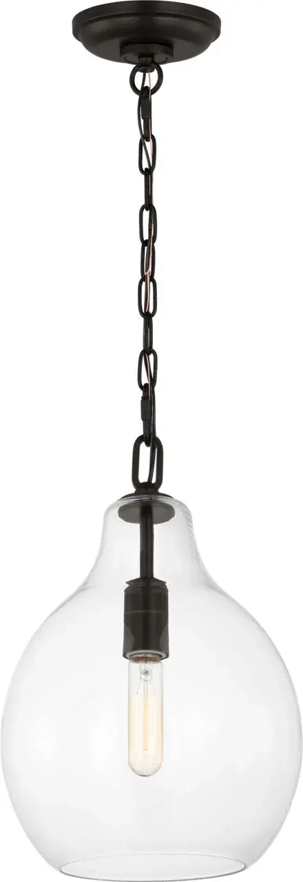 Magnus Large Pendant in Aged Iron - Image 3