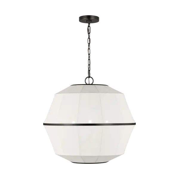 Hikari Medium Lantern in Aged Iron - Image 1