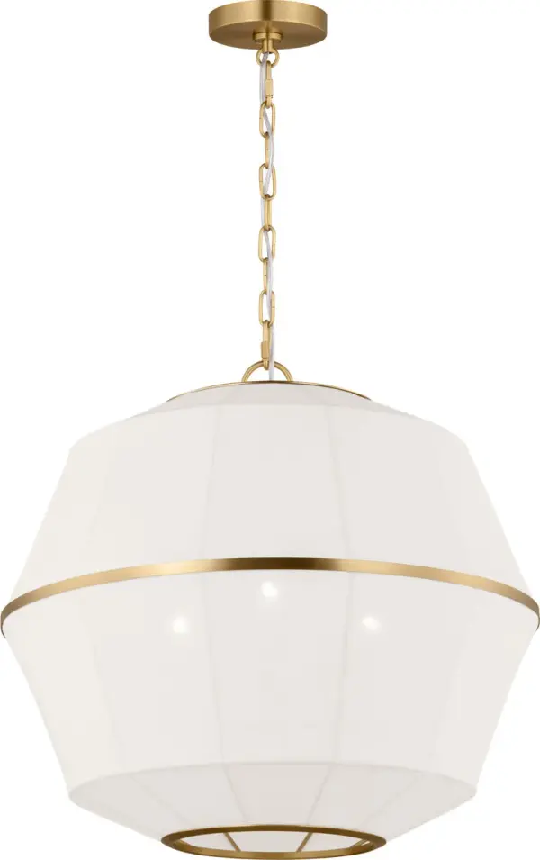 Hikari Medium Lantern in Burnished Brass - Image 4