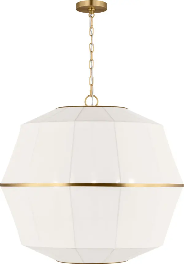 Hikari Large Lantern in Burnished Brass - Image 3